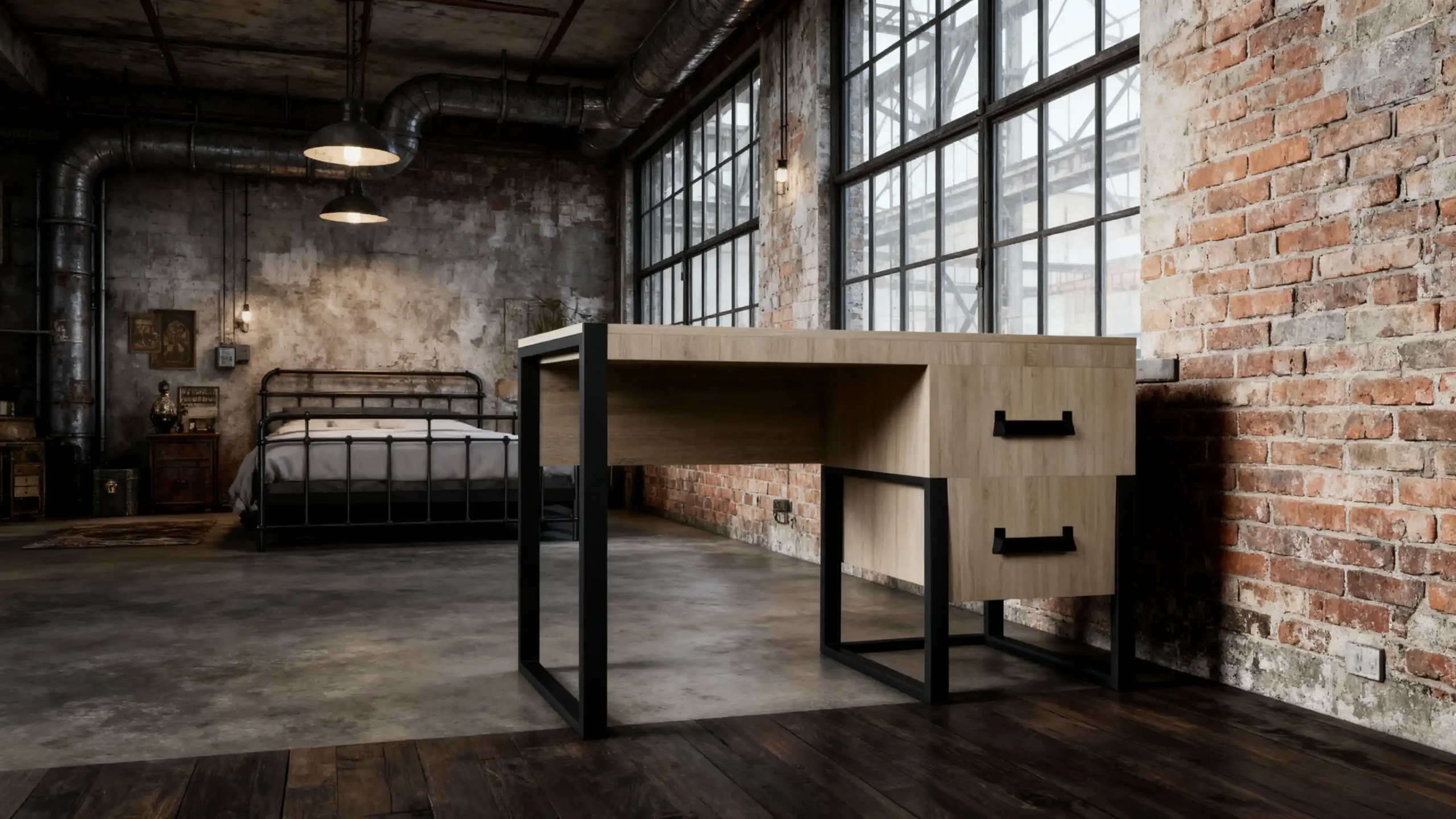 میز تحریر لوکا پلاس برند ژیک