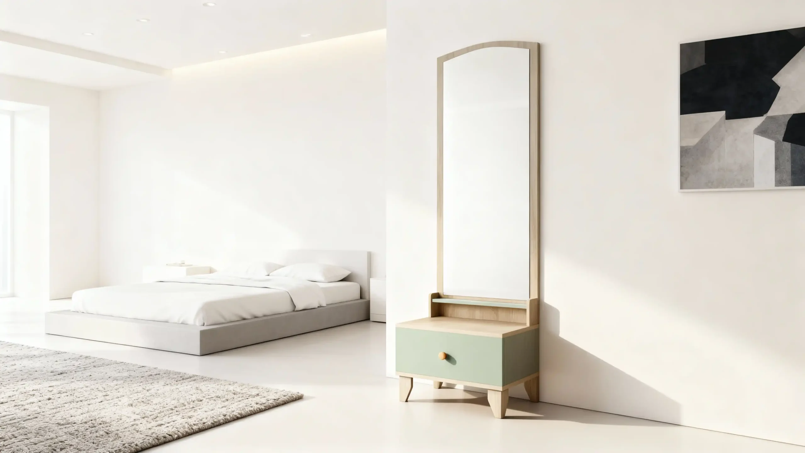 آیینه قدی لوف سرویس خواب ژیک