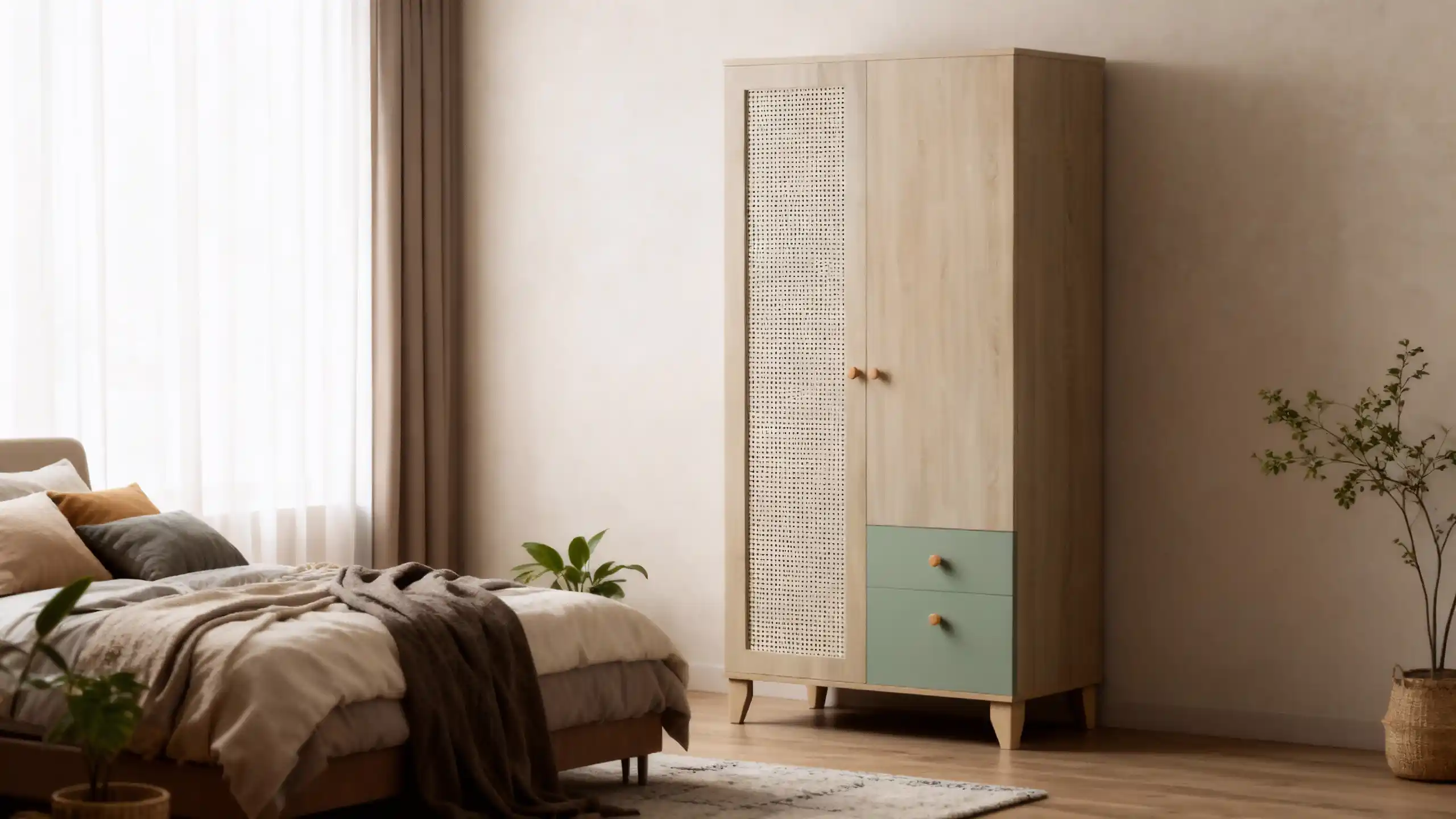 کمد دو درب سرویس خواب ژیک