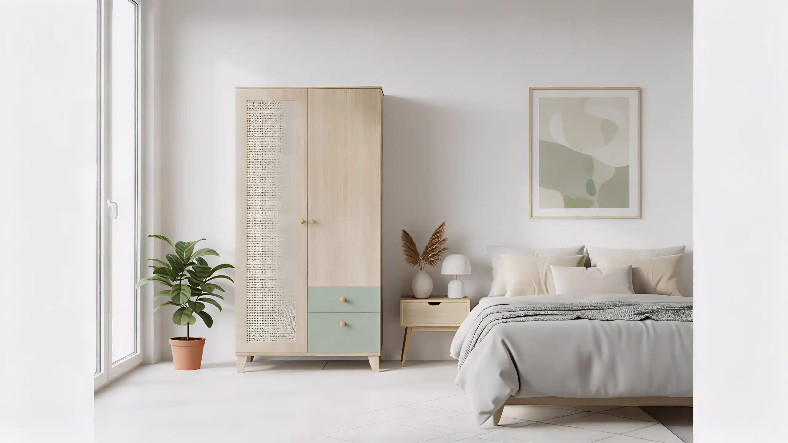 کمد دو درب لوف از برند ژیک