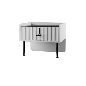 پاتختی سرویس خواب بلک اند وایت