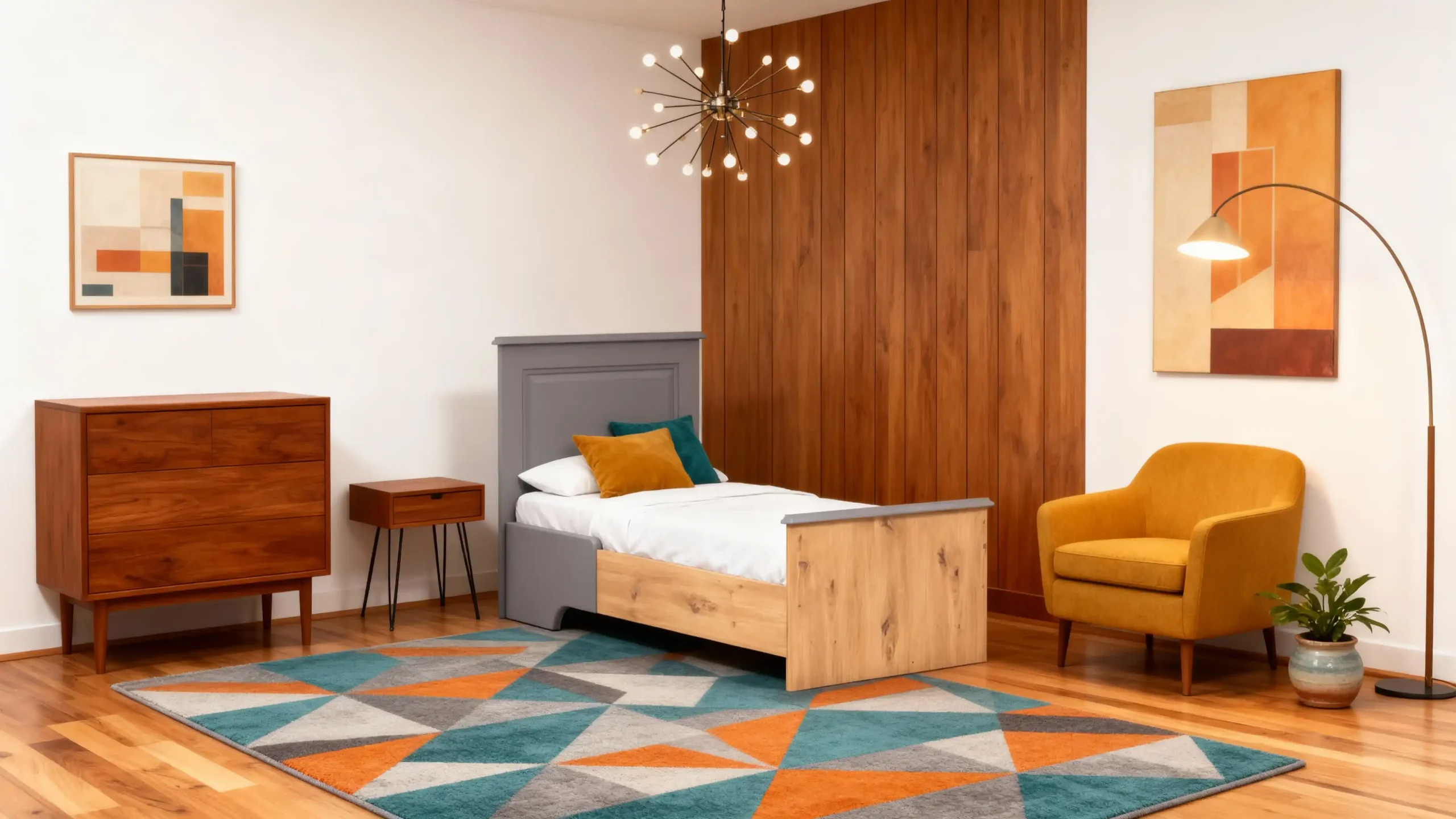 تخت 120*200 سرویس خواب ژیک