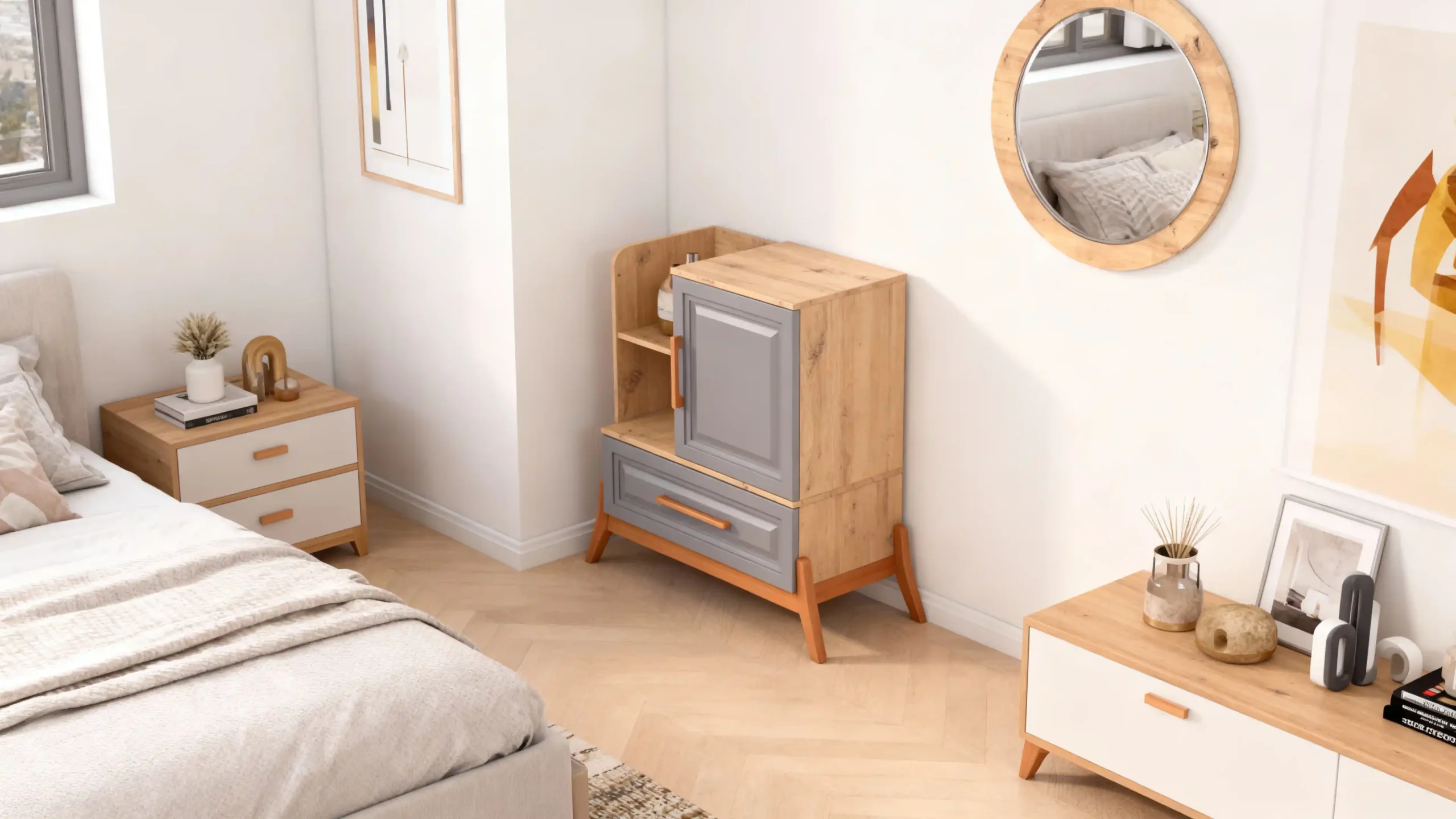 باکس تخت پارلا از سرویس خواب ژیک