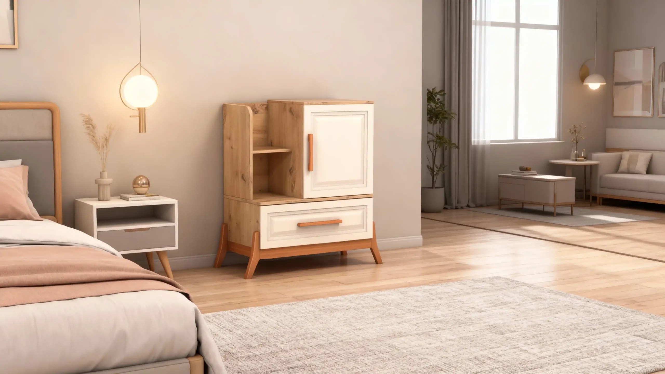 باکس تخت ژیک مدل پارلا