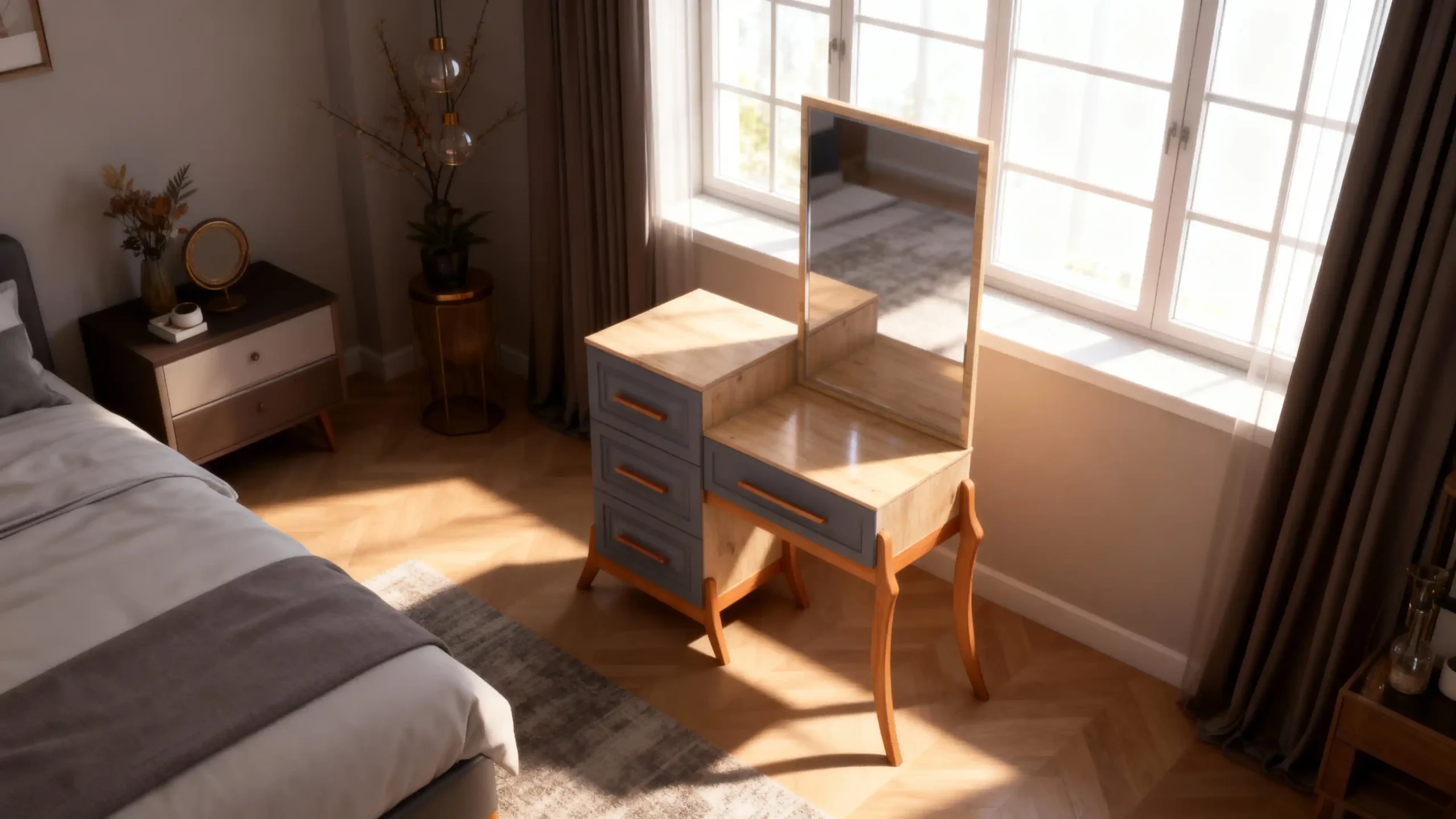 میز آرایش پارلا برند ژیک