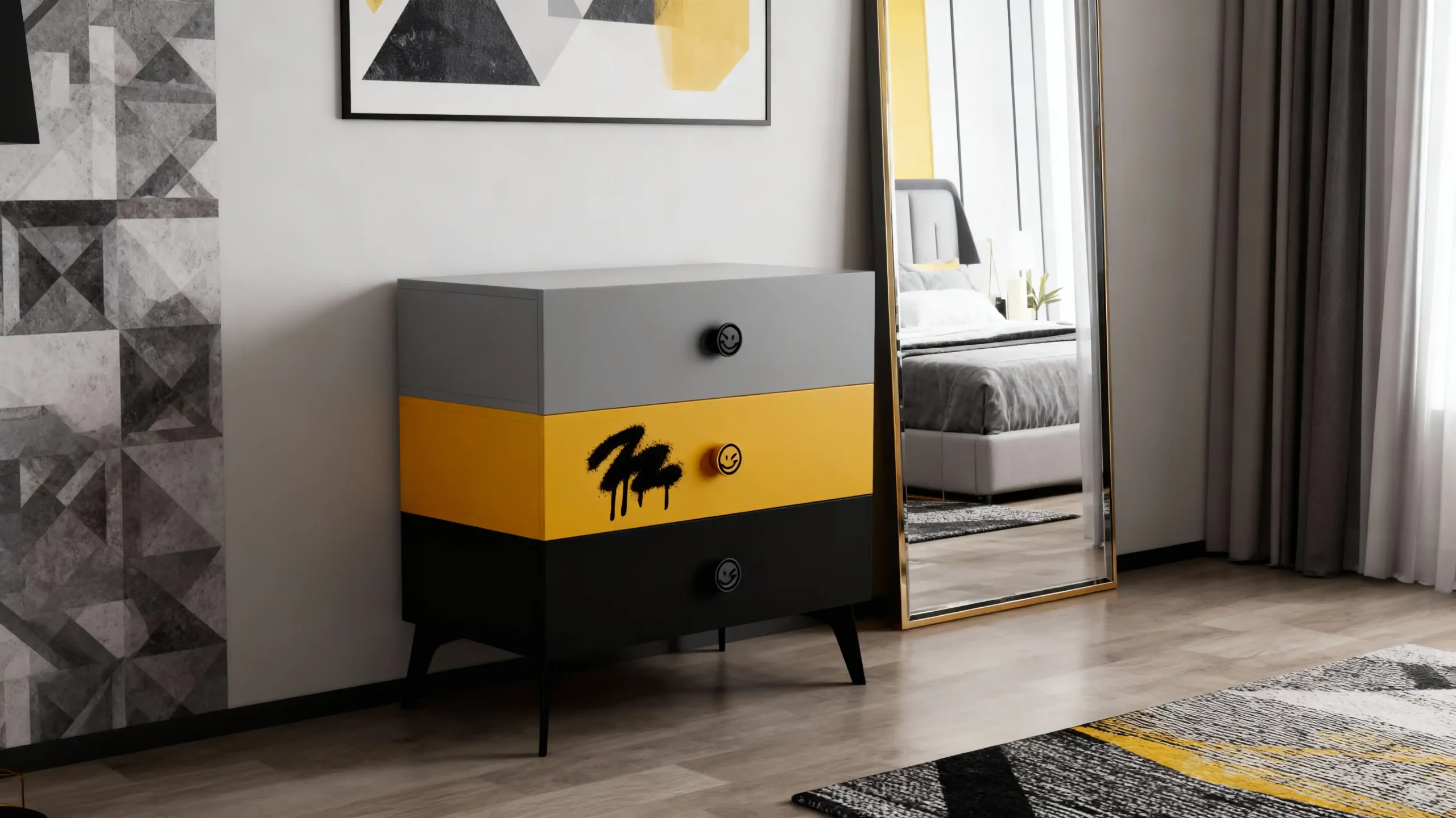 میز آرایش اسکیت برند ژیک