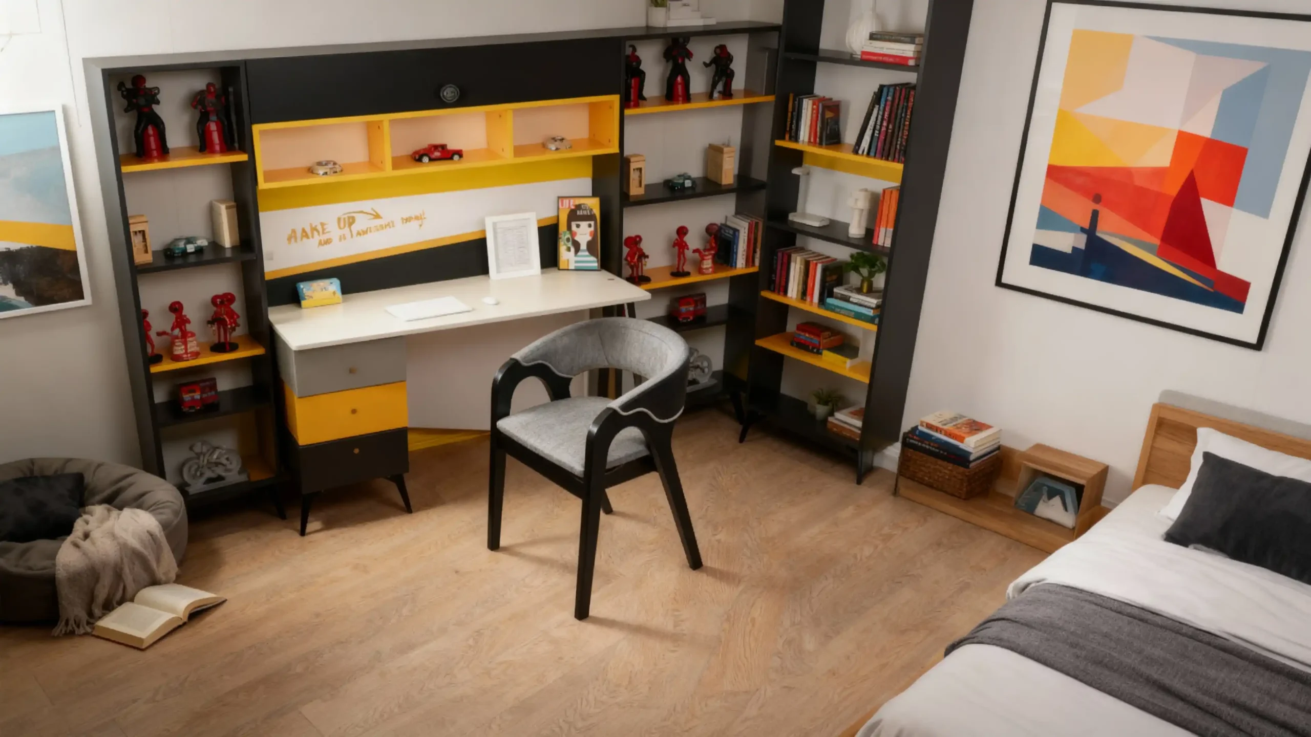 صندلی میز تحریر اسکیت