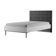 تخت 120 سرویس خواب بلک اند وایت