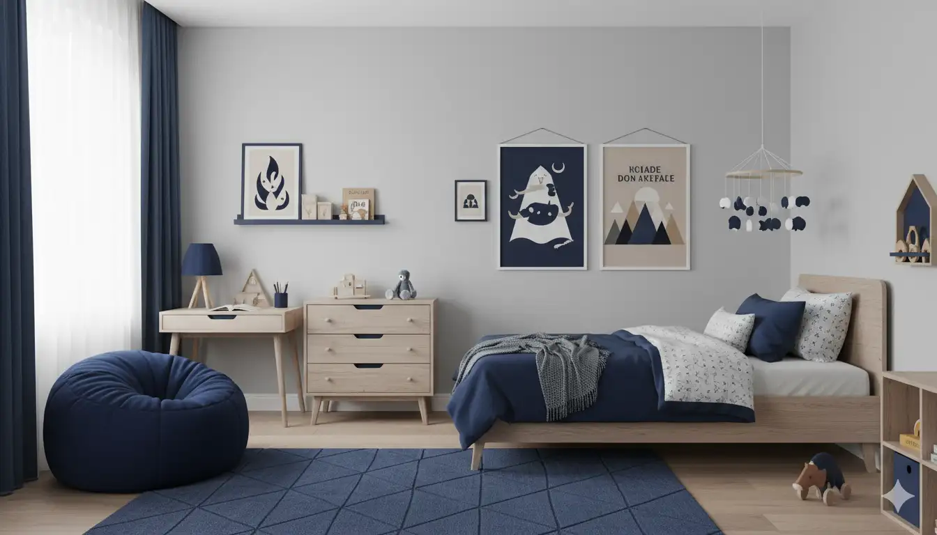 رنگ اتاق بچه اسپرت