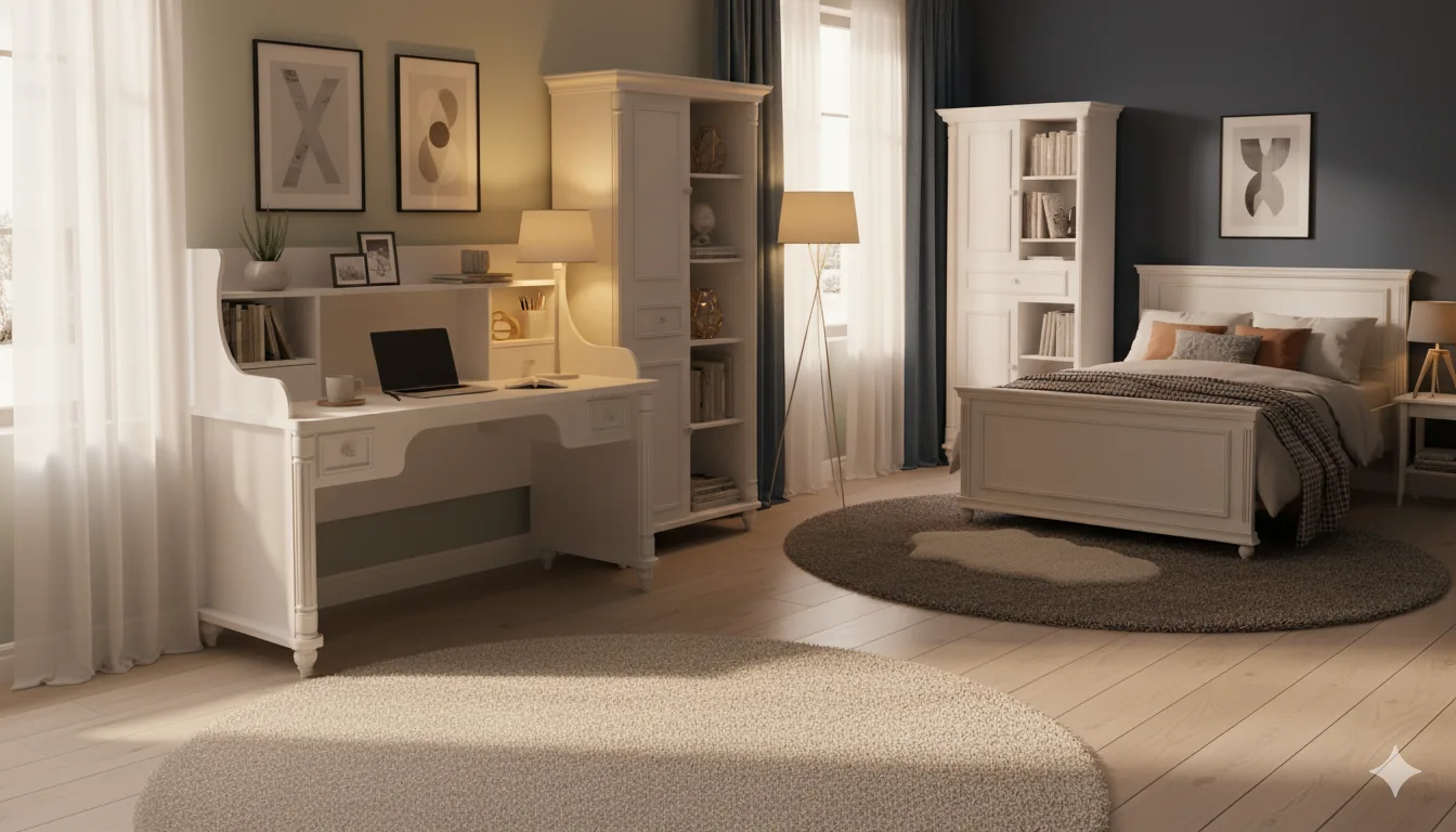 میز تحریر ژاکلین با سبک نئوکلاسیک