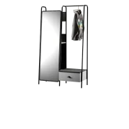 آیینه قدی رگال دار سرویس خواب آیرون نئوپان