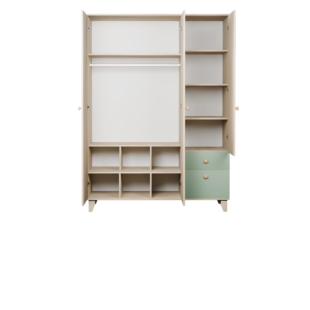 سرویس خواب لوف نئوپان کمد 3 درب