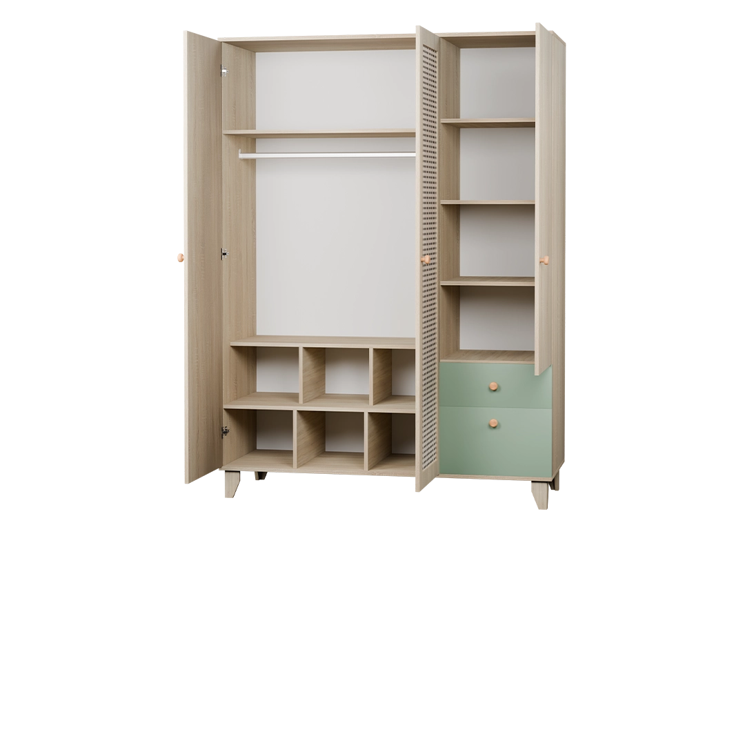 کمد 3 درب سرویس خواب لوف نئوپان