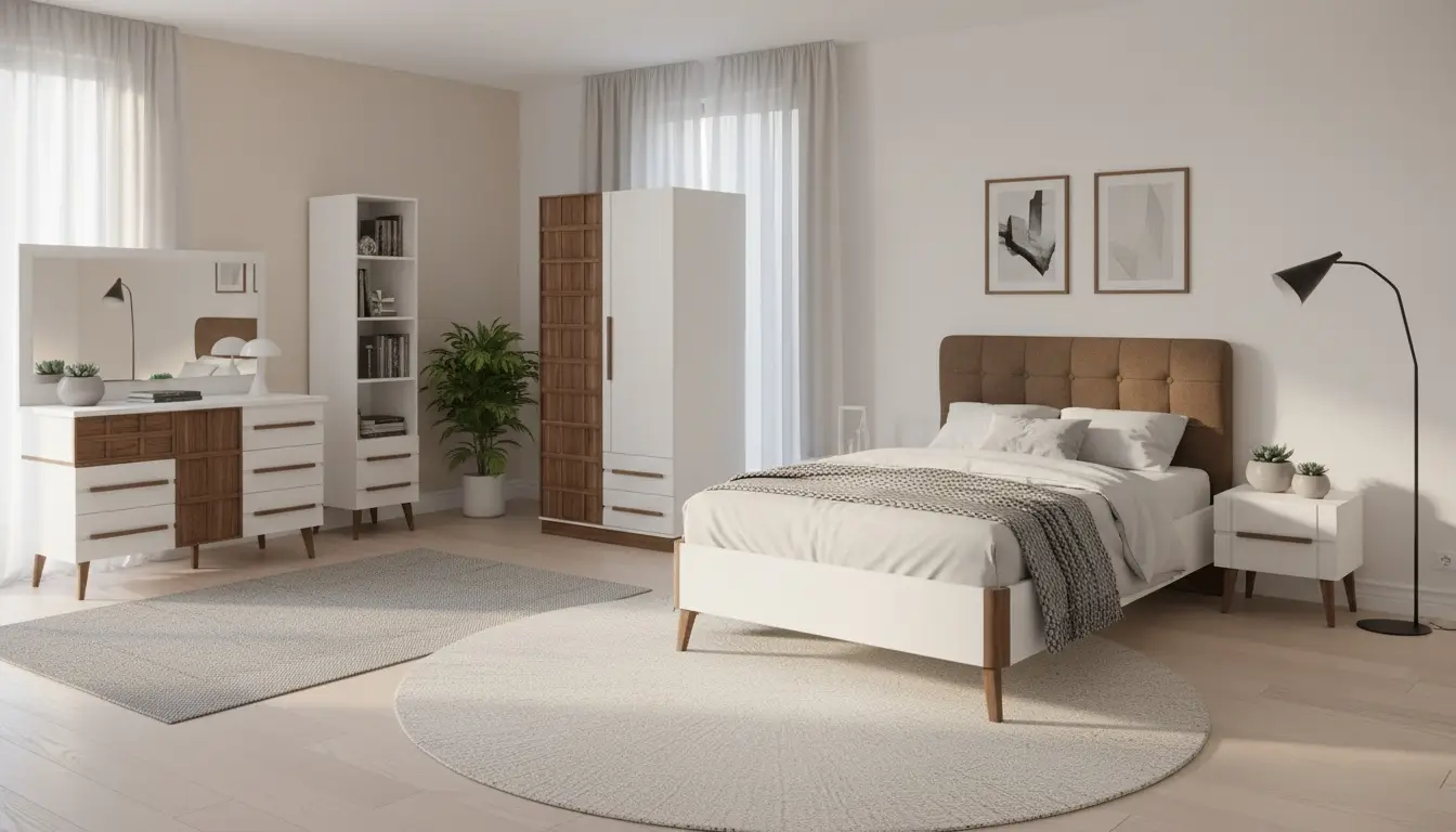 میز تحریر سرویس خواب آراکو | کتابخانه سرویس خواب آراکو