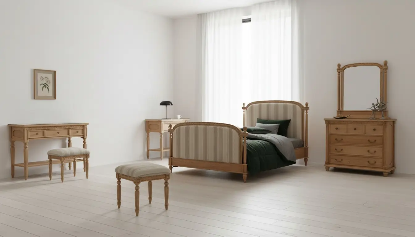 تخت های یک نفره سرویس خواب بلوط