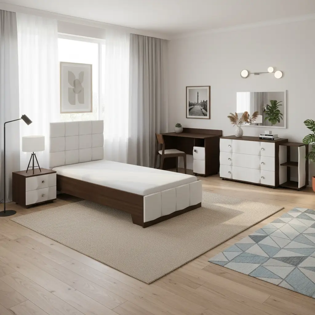 سرویس خواب لکسوز از شرکت هنر چوب ژیک