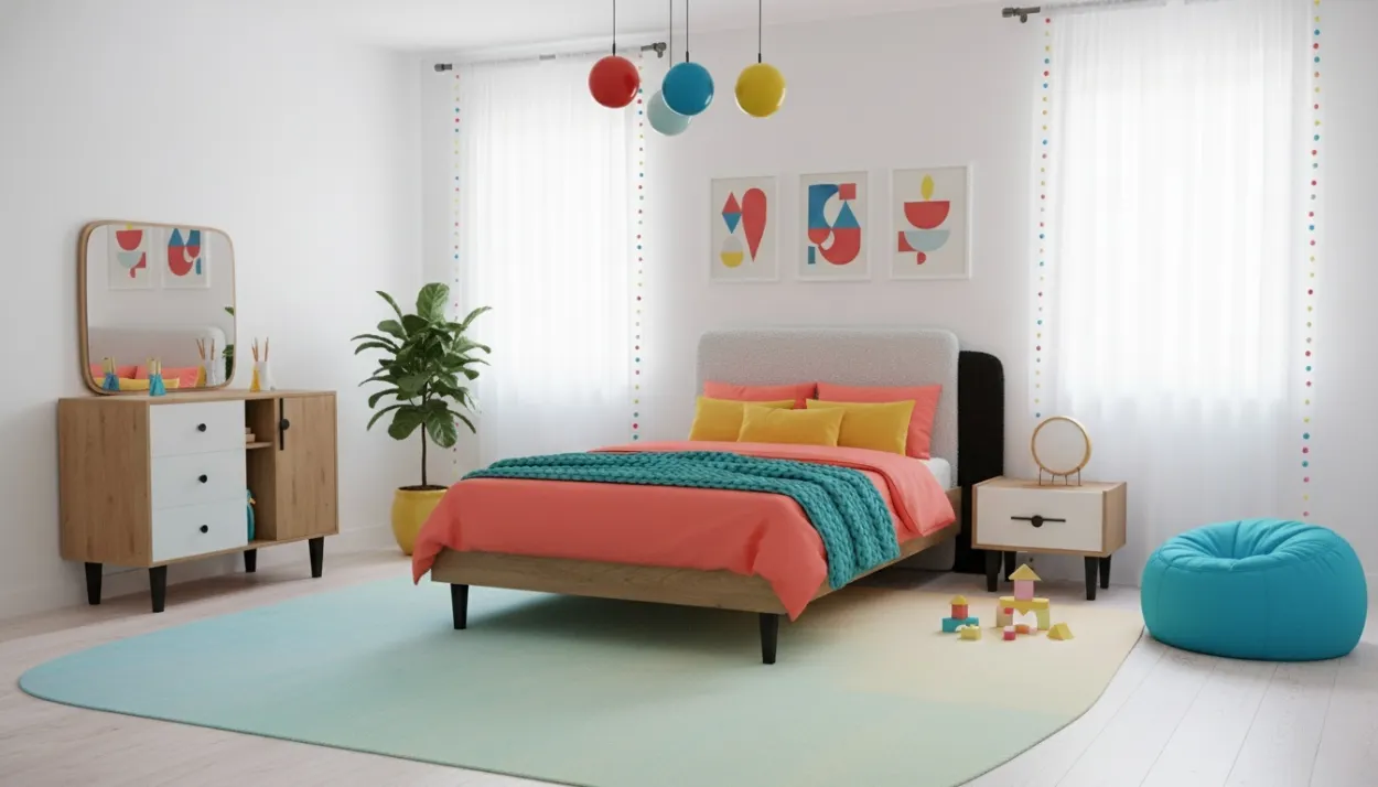 میز آرایش و آیینه سرویس خواب لوتوس