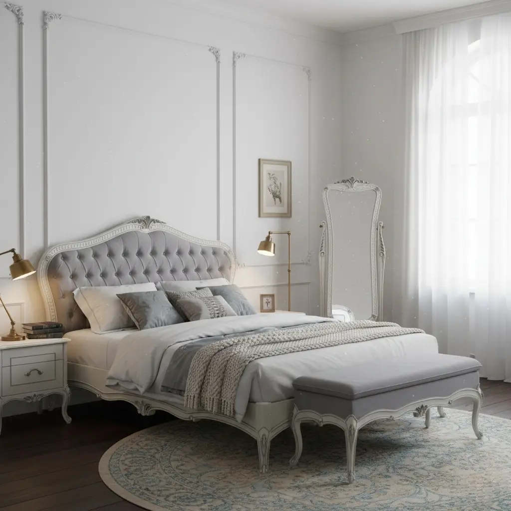 سرویس خواب شایلین برند هنر چوب ژیک