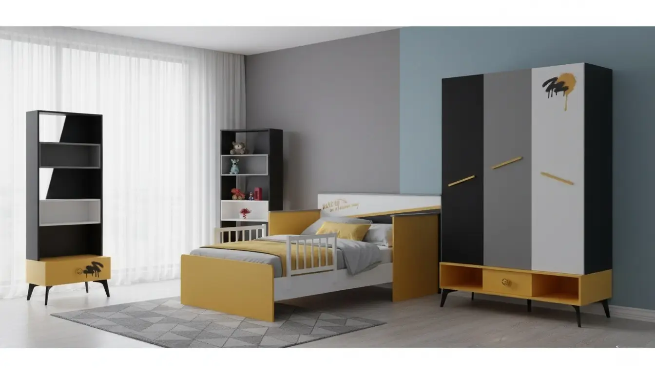 کمد سه درب سرویس خواب اسکیت