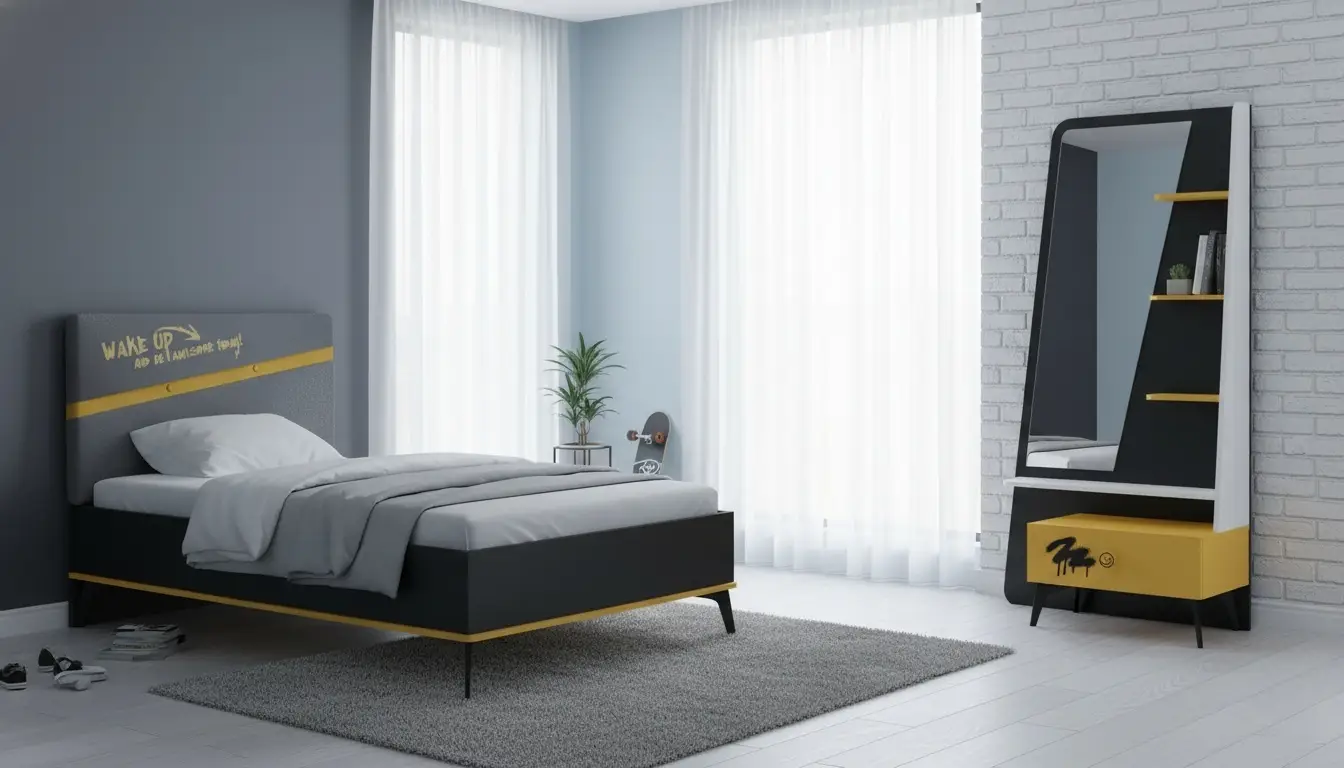 دکور سرویس خواب اسکیت