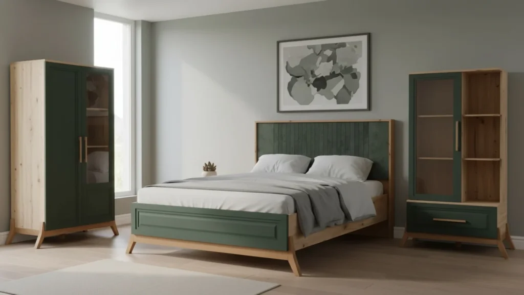 قیمت سرویس خواب تک نفره مدرن