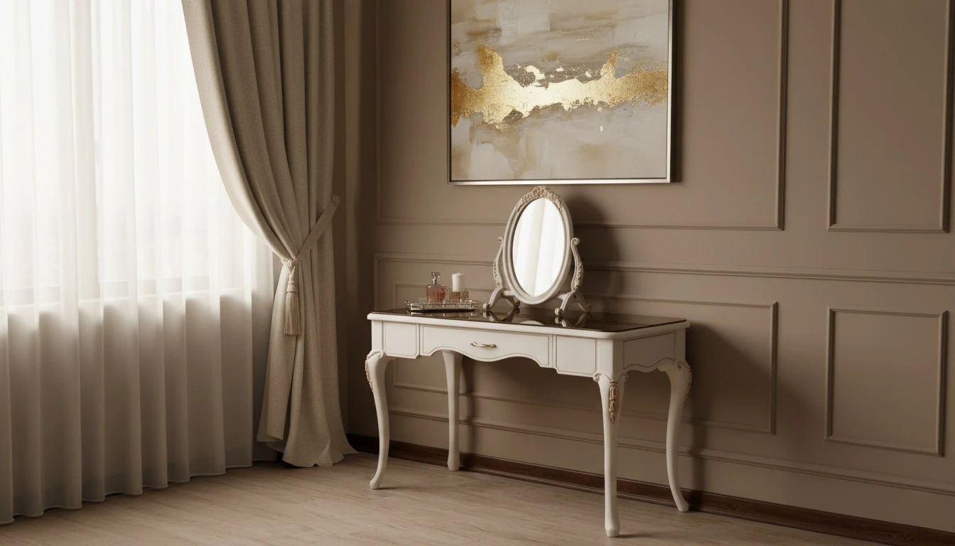 خرید میز کلاسیک سرویس خواب کاترین از برند ژیک