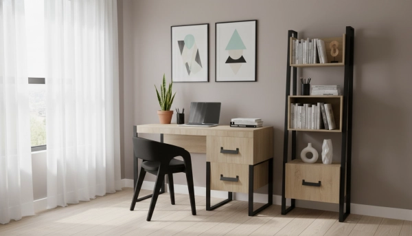 میز تحریر پایه فلزی لوکا پلاس