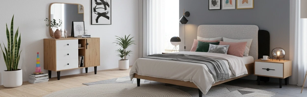 تخت خوات دخترانه ساده و شیک