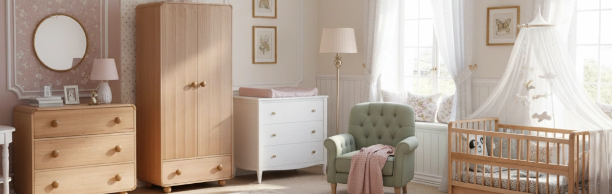 کمد نوزاد دختر ژیک