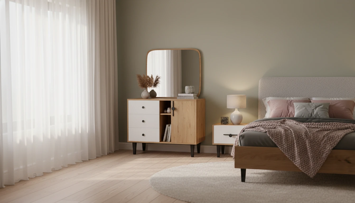 میز آرایش لوتوس ژیک