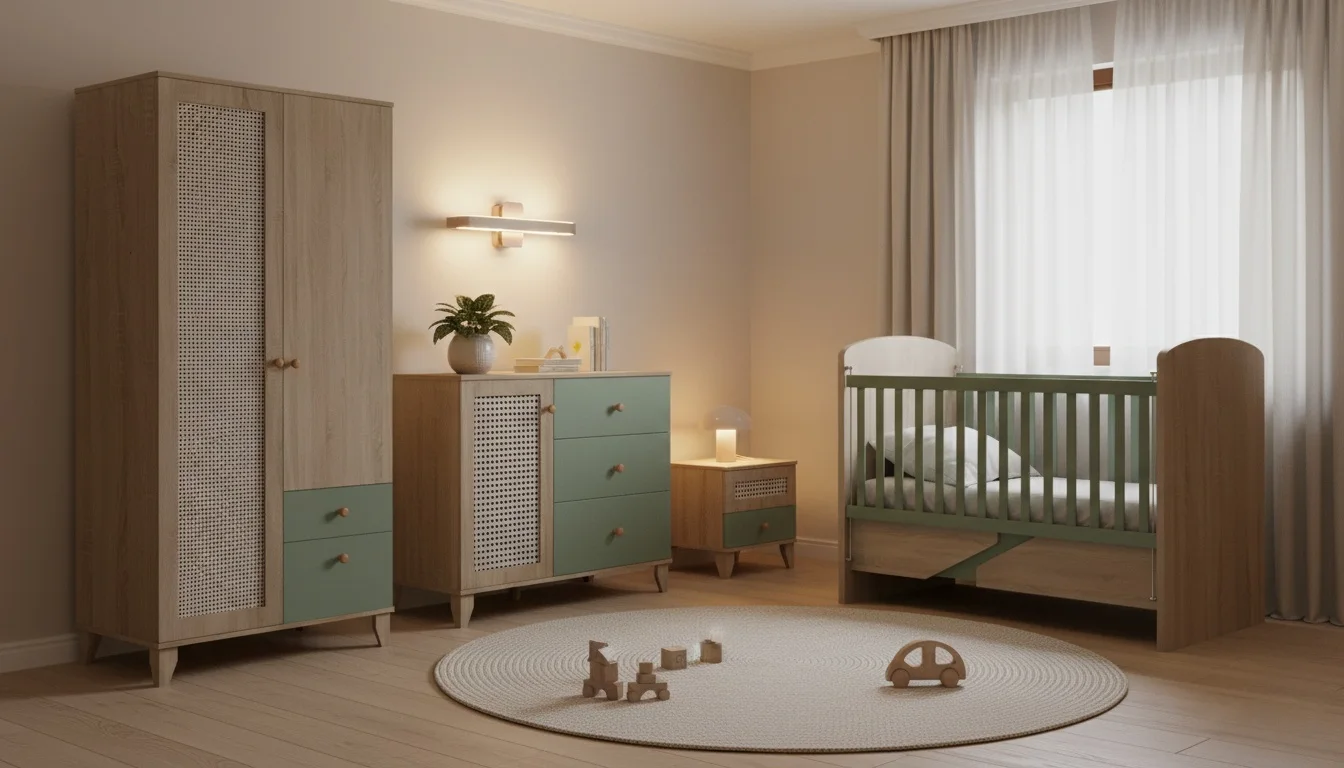 سرویس خواب نوزادی لوف ژیک