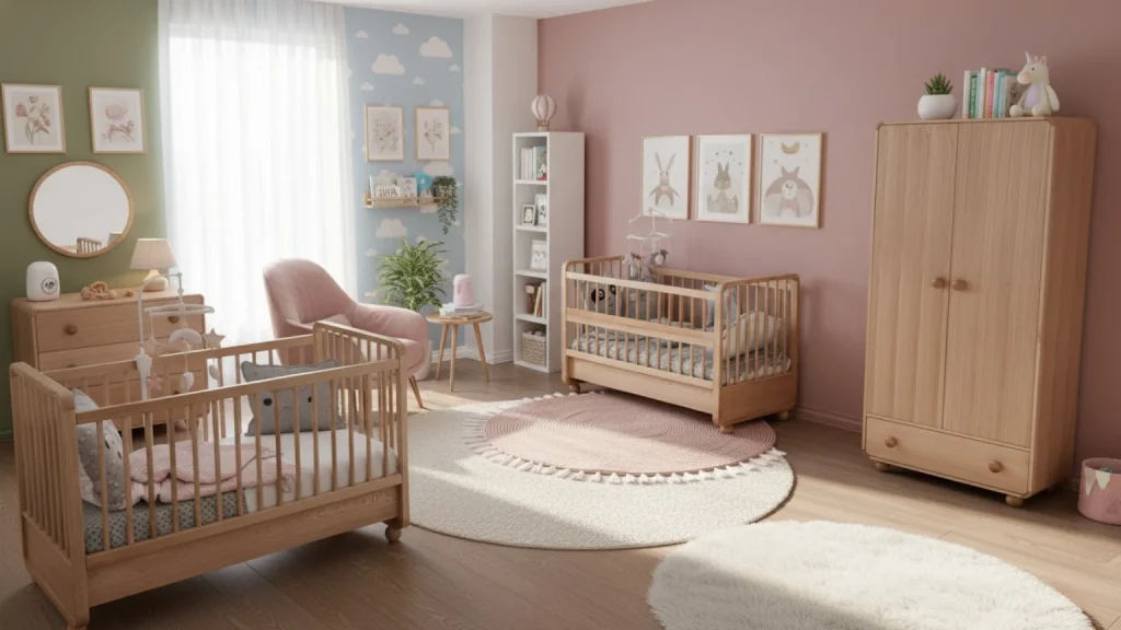 خرید کمد نوزاد دختر