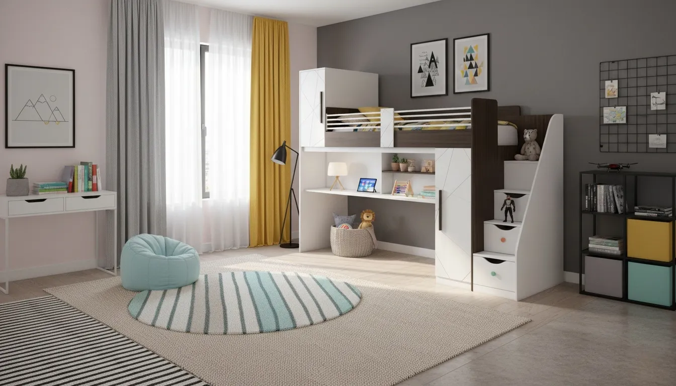 تخت خواب دوطبقه ژیک