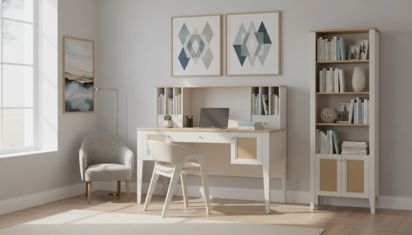 میز تحریر دخترانه مدرن کارولین