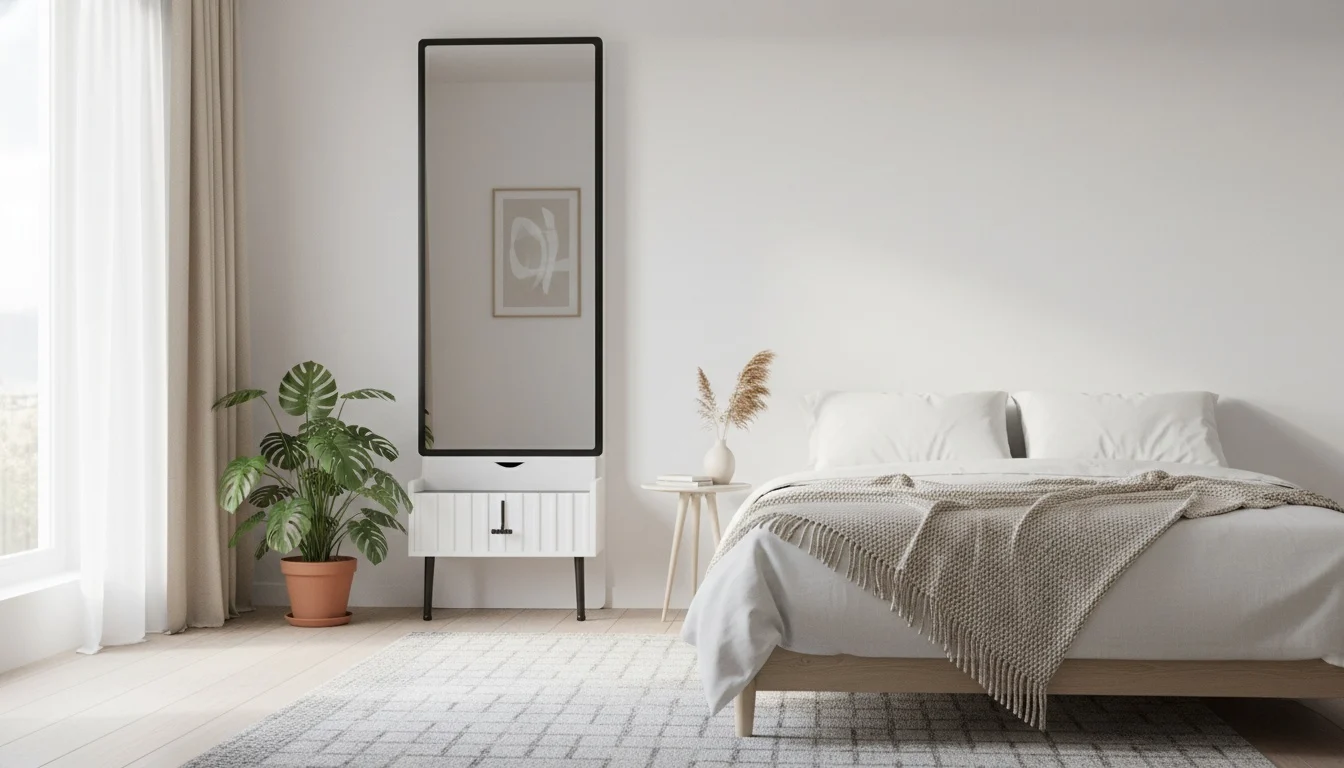 آیینه قدی بلک اند وایت برند ژیک