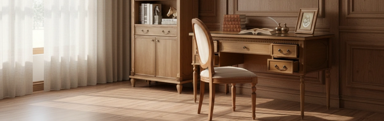 میز تحریر چوبی کلاسیک