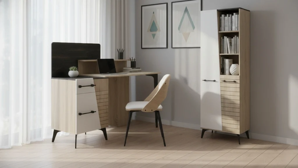 میز تحریر پابه فلزی