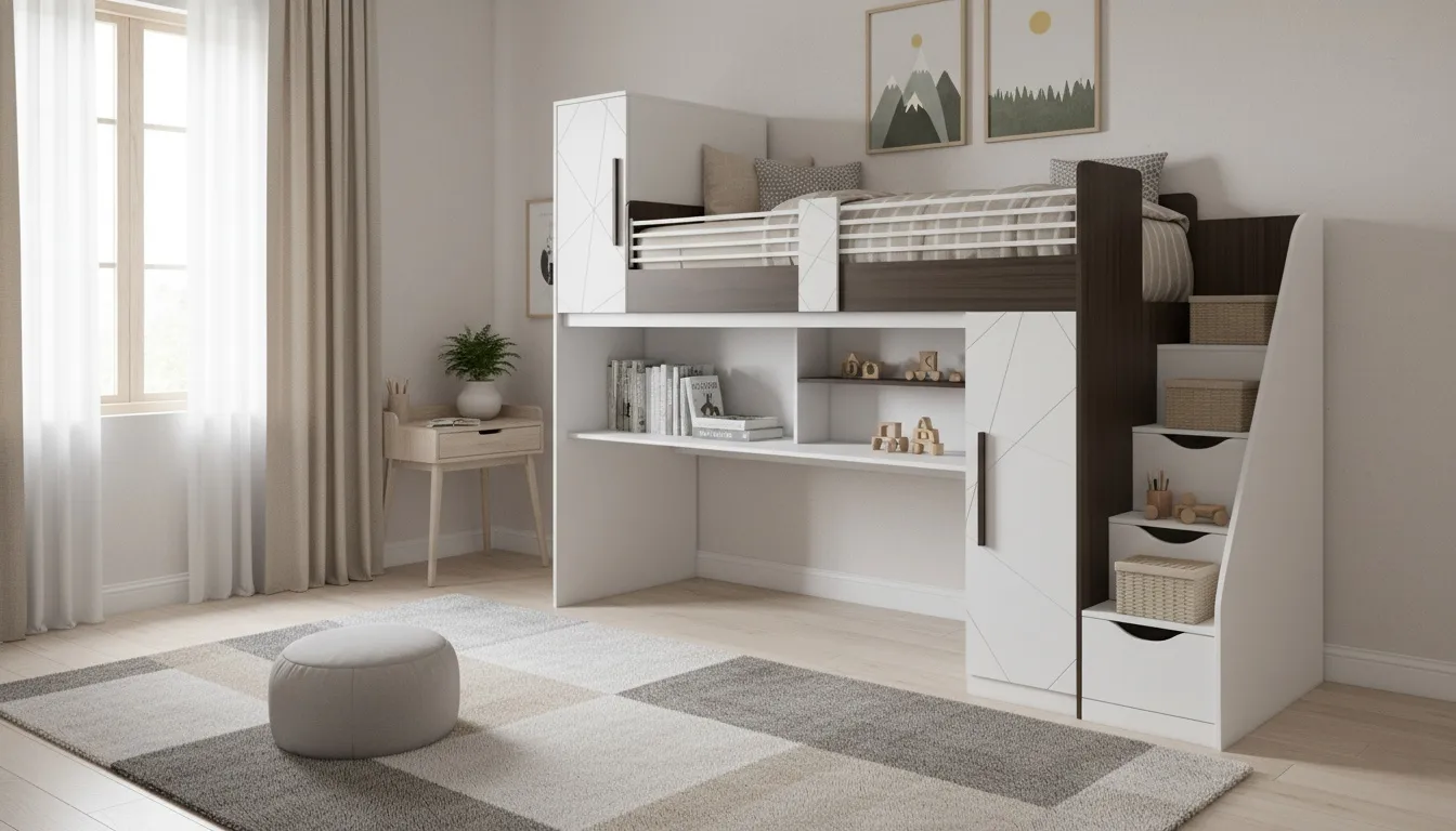 تخت خواب دو طبقه آدریان ژیک