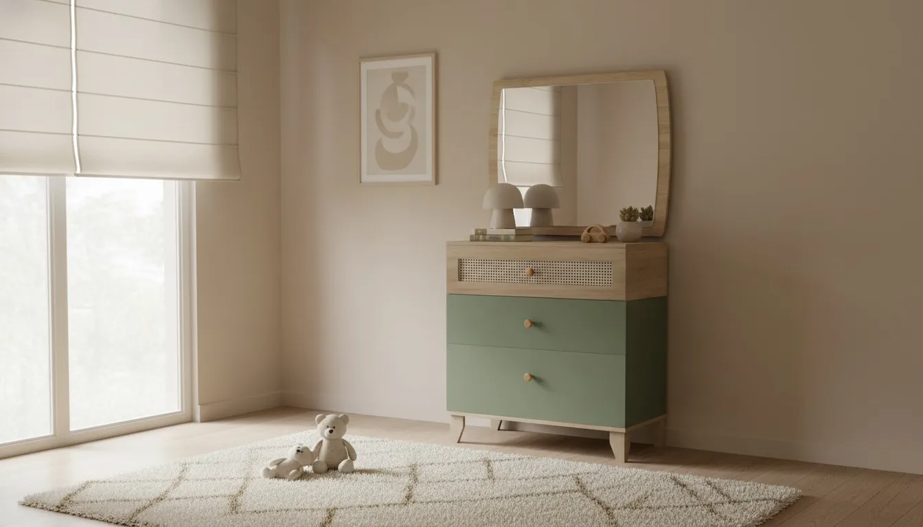 آیینه میز آرایش لوف ژیک