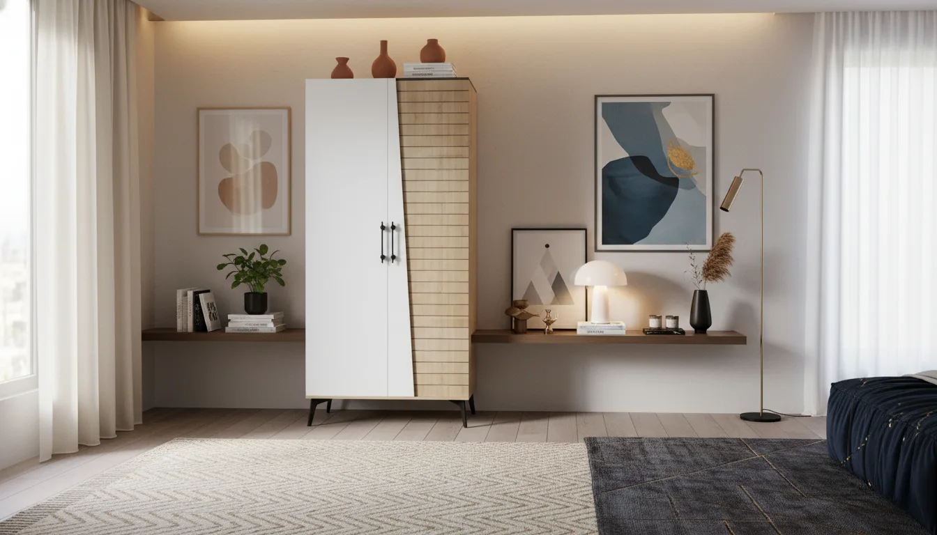 کمد دو درب ورنا