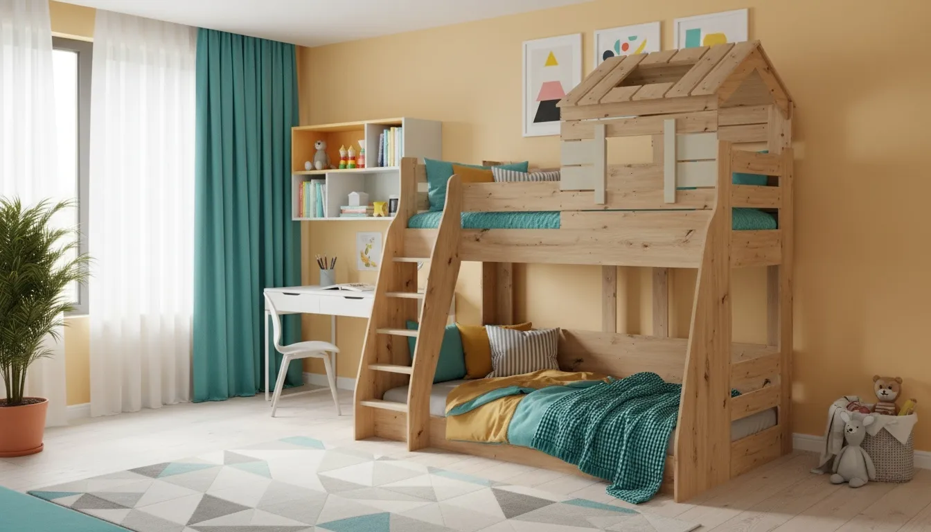 تخت خواب دو طبقه پارلا ژیک