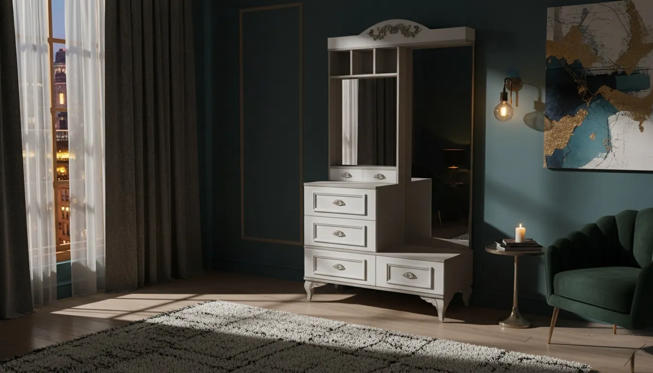 میز آرایش کلاسیک ژیک