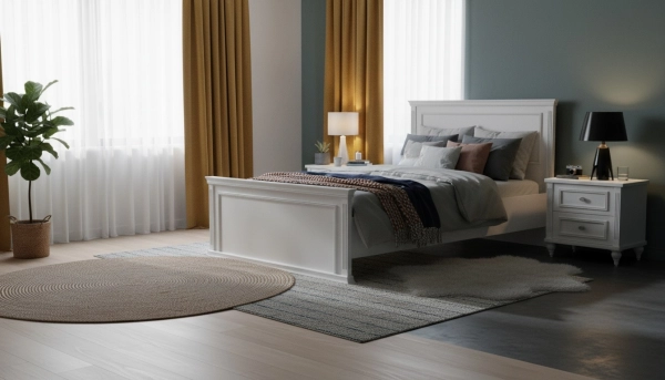 تخت خواب دخترانه ساده و شیک ژاکلین