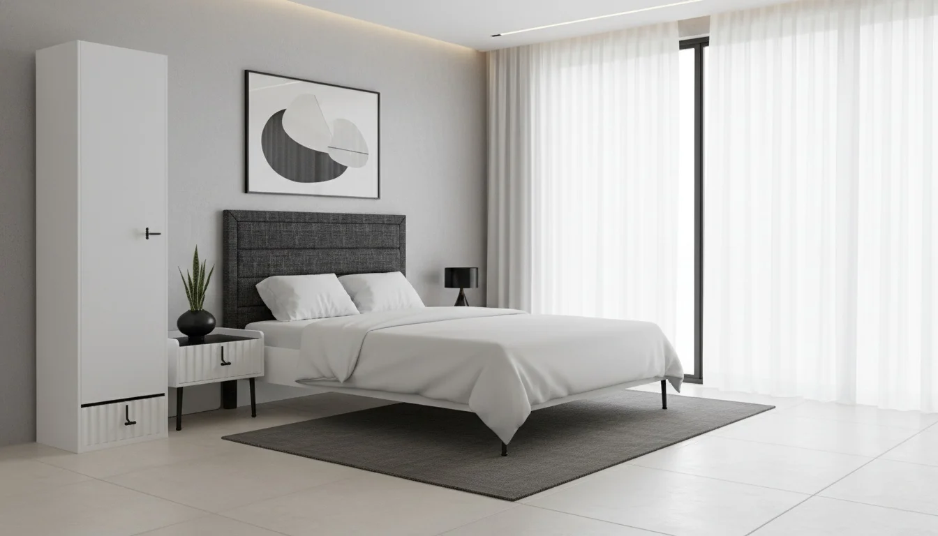 سرویس خواب بلک اند وایت برند ژیک