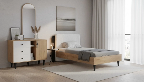 سرویس خواب تک نفره مدرن لوتوس