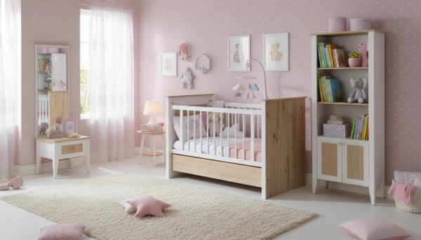 سرویس خواب نوزاد دختر کارولین