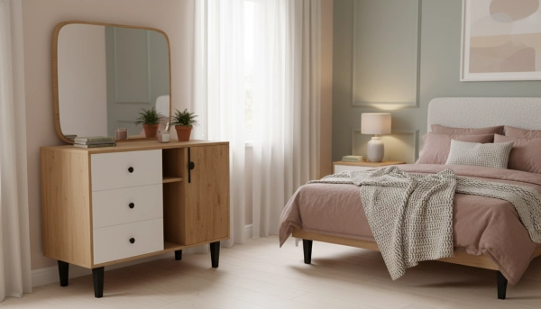 میز آرایش مینیمال لوتوس