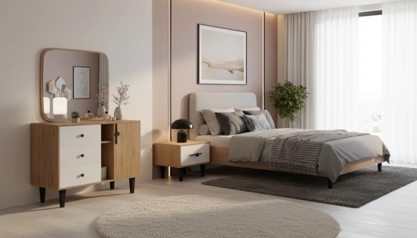 میز آرایش مینیمال لوتوس