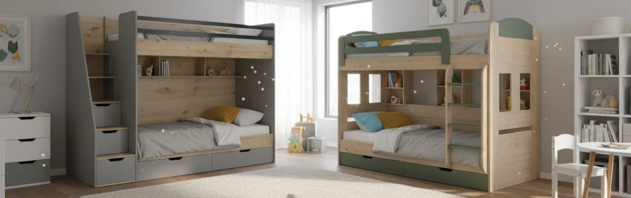 تخت خواب دو طبقه