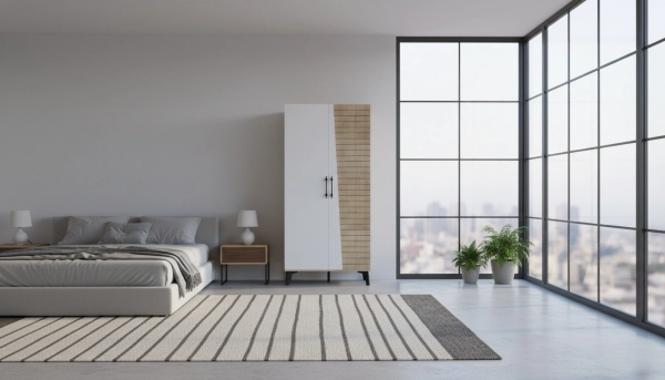 کمد ام دی اف و چوبی